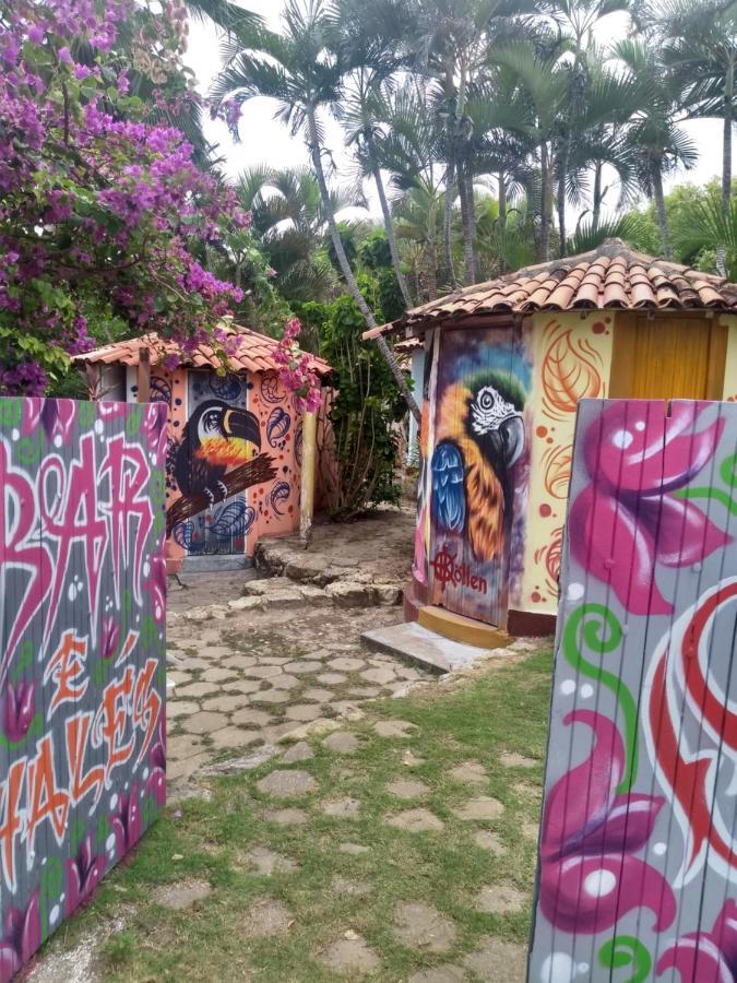 Aldeia Das Flores - Hostel E Camping Jacumã Eksteriør billede